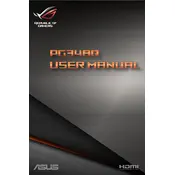 ASUS ROG SWIFT PG348Q Monitor manual cover