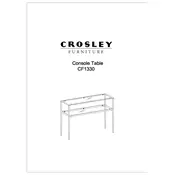 Crosley CF1330 Storage manual cover