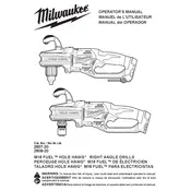 Milwaukee M18 Fuel 2807-20 Drill manual cover