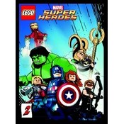 LEGO Avengers 6867-1 Construction Set manual cover