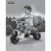 Fisher Price Mattel Kawasaki N6021 Toy manual cover