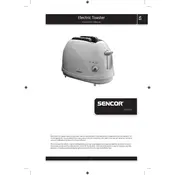 Sencor STS1110 Toaster manual cover