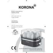 Korona 25306 Egg Boiler manual cover