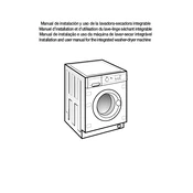 De Dietrich DLZ693BU Washing Machine manual cover