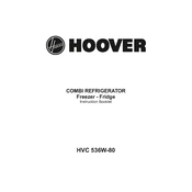 Hoover HVC 536W-80 manual cover