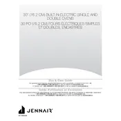 JennAir Noir JJW3430LM Oven manual cover