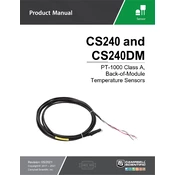 Campbell Scientific CS240 Sensor manual cover