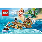 LEGO Moana 41150 Construction Set manual cover