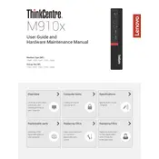 Lenovo ThinkCentre M910x Computer manual cover