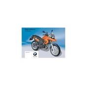 BMW F 650 GS 2009 Motorcycle manual cover