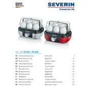 Severin EK 3167 Egg Cooker manual cover