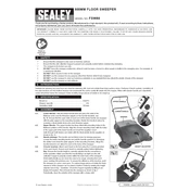 Sealey FSW80 Sweeper manual cover