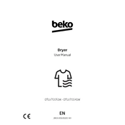 Beko DTLV70041W manual cover