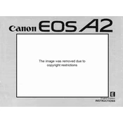 Canon EOS A2 manual cover