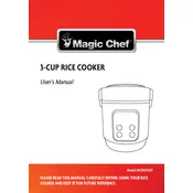 Magic Chef MCSRC03ST Cooker manual cover