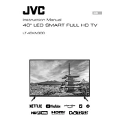 JVC LT-40KN300 manual cover