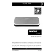 Sencor SVS 3010GY Vacuum Sealer manual cover