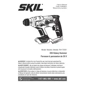 Skil RH170202 Rotary Hammer manual cover