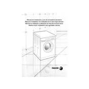 Fagor 3FS-3611IT Washing Machine manual cover