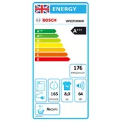 Bosch Series 6 WQG233D8GB Dryer