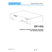 Shure DP11EQ Microphone manual cover