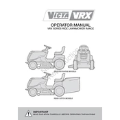 Victa VRX15538GX-A Tractor manual cover