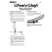 Davis Wheel-A-Weigh 1465 Boat Dolly manual cover