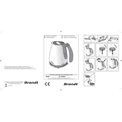 Brandt TK-B30PX Kettle manual cover