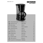 Severin KA 4478 Coffee Maker manual cover