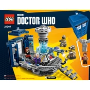 LEGO Doctor Who 21304 Construction Set manual cover