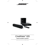 Bose CineMate 120