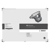 Bosch 0 611 905 300 Hammer manual cover