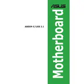 ASUS A88XM-E-USB 3.1 Motherboard manual cover