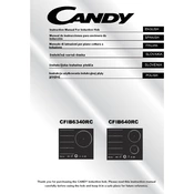 Candy CFIB640RC manual cover