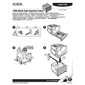 Xerox Phaser 7760 1500-Sheet High-Capacity Feeder Printer manual cover