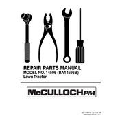 McCulloch 14596 manual cover