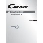 Candy GCV 581NC-80 manual cover