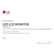 LG 32UQ85R 32UQ85R-W.AUS Monitor manual cover