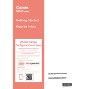 Canon G3060 Series manual cover