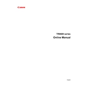 Canon TR8600 Series