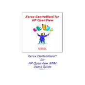 Xerox CentreWare for HP OpenView Software manual cover