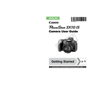 Canon PowerShot SX10 IS manual cover