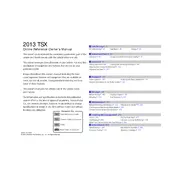 Acura TSX 2013 Sedan