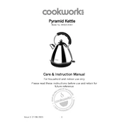 Cookworks 9219971 WK8213NAH Kettle manual cover