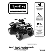 Power Wheels Mattel Brute Force X6646 Toy manual cover