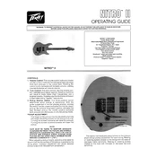 Peavey Nitro II Guitar manual cover