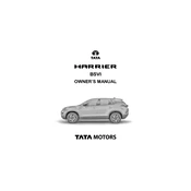 Tata Harrier BSVI Festive Edition Car manual cover