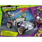 Mega Bloks Mattel Donnie Turtle Racer DMX52 Construction Set manual cover