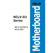 ASUS NCLV-D2-SATA Motherboard manual cover