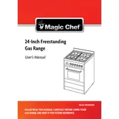 Magic Chef MCSRG24S Range manual cover